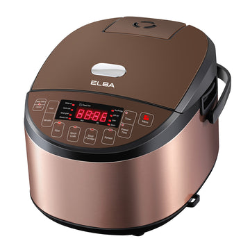 Microcomputer Rice Cooker ERC-N1890D(BR) - 4 layers coating non-stick inner pot, Brown (1.8L)