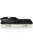 2-in-1 Hotpot and BBQ Griller EGL-S3055(BG) - 2 Grill Plates and 2 Side Non-Stick Hotpot (3L/2000W)