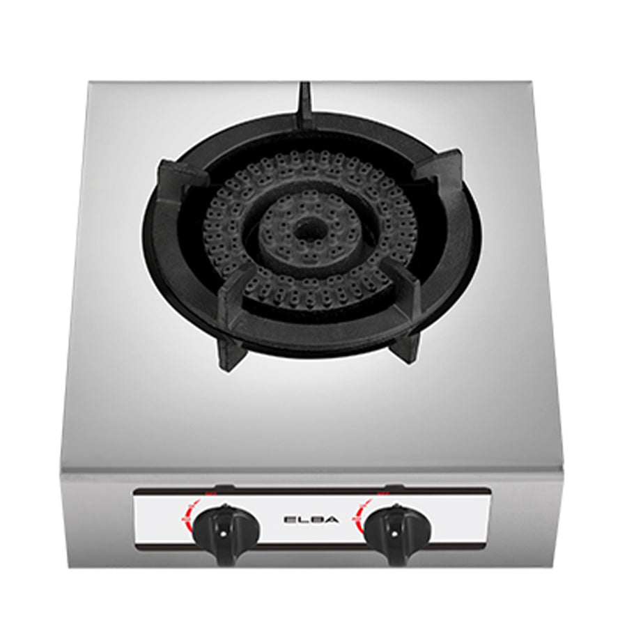 Semi-Commercial Gas Stove EGS-K6081(SS) - Double Knob Control (6.8kW)