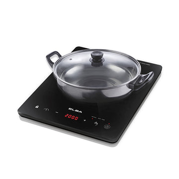 Induction Cooker EIC-K2026(BK) - Sensor Touch Panel with LED Display - Black (2000W)