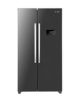 620L Side-by-Side Refrigerator ESR-Q6280D(SV) Dual Inverter Compressor, Total No Frost Technology, Anti-Bacteria and Deodorization, Sensor Touch Control Panel, 10 Year Warranty