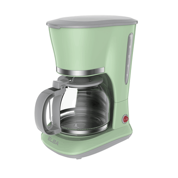 Coffee Maker FORESTA ECM-Q1580(GN) - Anti-drip Feature, Green (1.5L/670W-800W)