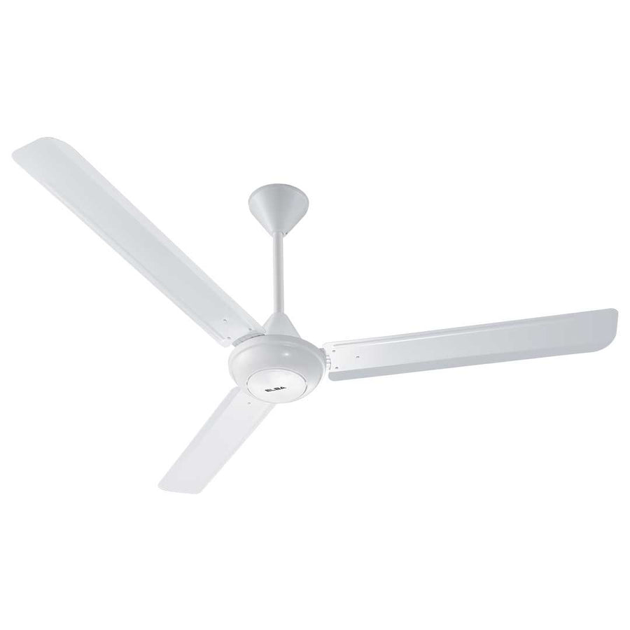 Ceiling Fan 60" ECF-J6052(WH) - 80W, 3 Metal Blades, 5-speed with Regulator Control, Copper Motor, White