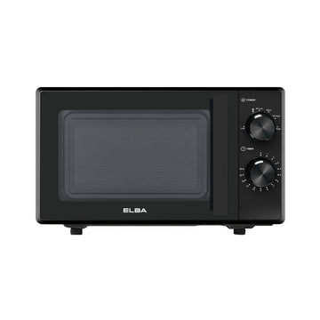 20L Microwave Oven EMO-Q2078(BK) - 6 Power Level, Defrost Settings - Black (20L/700W)