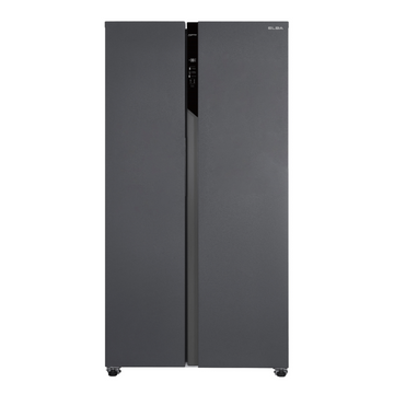 770L Side-by-side Refrigerator VERZINO ESR-Q7659IN(GR) - Quad Zone Cooling System, 12 Years Inverter Compressor Warranty