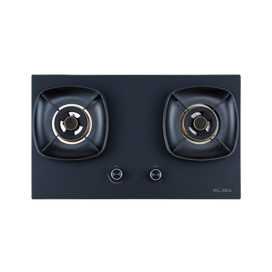 Double Burners Built-in Glass Hob EGH-S8652G(GR) - 0' Pulse Ignition, 6.0kW