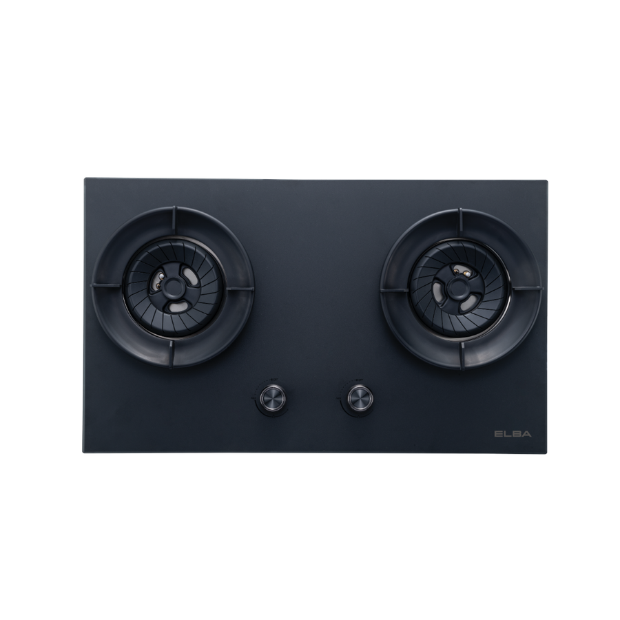 Double Burners Built-in Glass Hob EGH-S8682G(GR) - 0' Pulse Ignition, 6.0kW