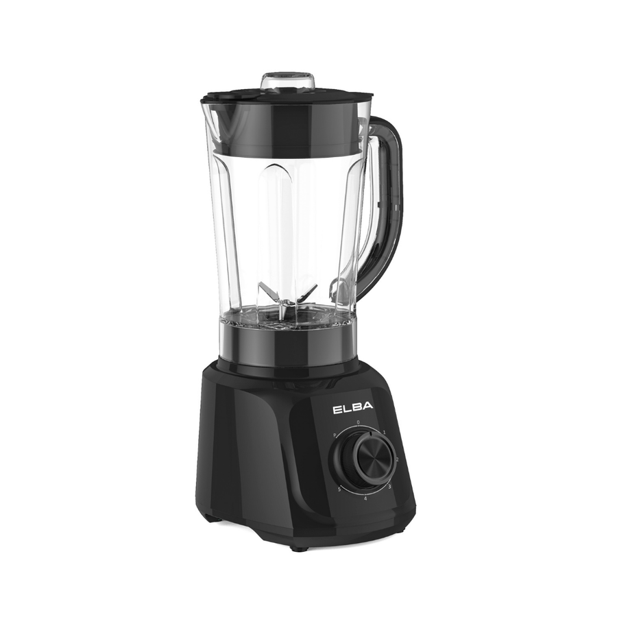 Blender with Grinder EBG-R1560(BK) - 5-speed with Pulse Function, Black (1.5L/600W)