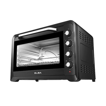 100L Electric Oven EEO-G1029(BK) - 6 Heating Selections, Rotisserie & Convention Function, Black (