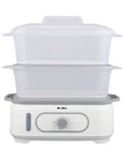 Food Steamer EFS-M2028(WH) - 2 Layer of Interchangable Steam Basket (20L)