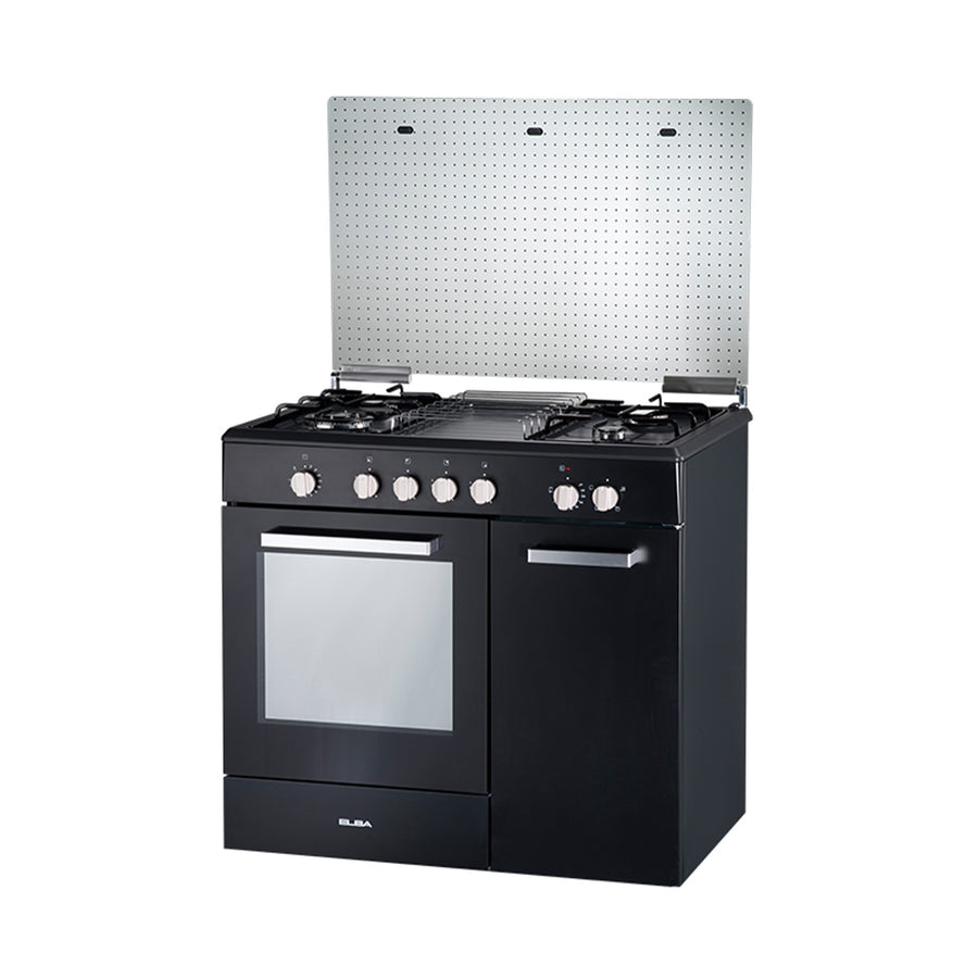 90cm Gas Cooker with Gas Oven EGC-C9704G(BK) 70L Oven Capacity