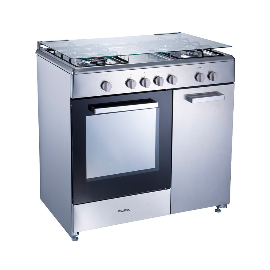 90cm Gas Cooker with Electric Oven EGC-C9784E(SS) 70L Oven Capacity