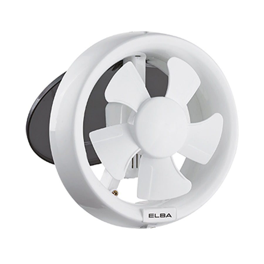6" Glass Mounted Ventilation Fan EGVF-E0615(WH) - White