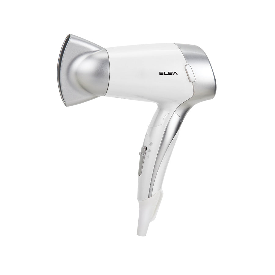 Hair Dryer EHD-G1226TR(SV) - Foldable Handle, 2-speeds Control, 2 Heat Settings - Silver (1200W)