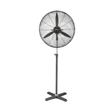26" Industrial Stand Fan EISF-G2601(BK) - 3 Blades, 3-speed Settings (26 inches/180W)