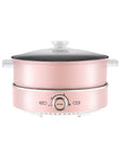 Multi Cooker with Grill EMC-K5015(PK) - Removable Non-stick Pot, Grill Pan - Pin