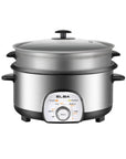 Multi Cooker EMC-K5010(SS) - Removable Non-stick Pot, Steam Tray - Stainless Steel (5L/1500W)