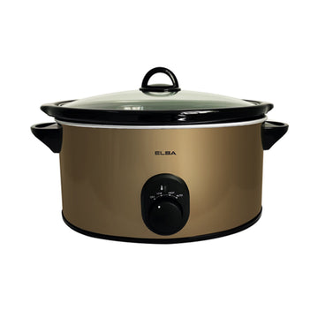 6.5L Slow Cooker ESCO-K6568(CP) - Oval Shape, Variable Thermostat Control (6.5L/300W)