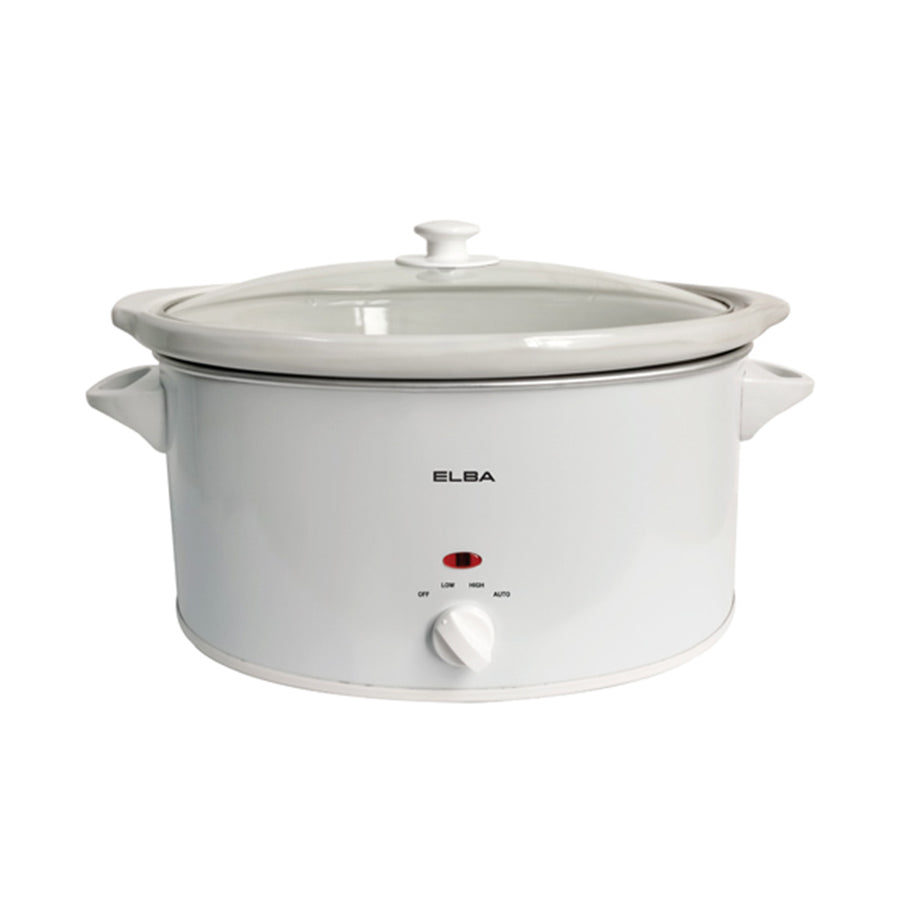 6.5L Slow Cooker ESCO-K6569(WH) - Oval Shape, Variable Thermostat Control (6.5L/300W)