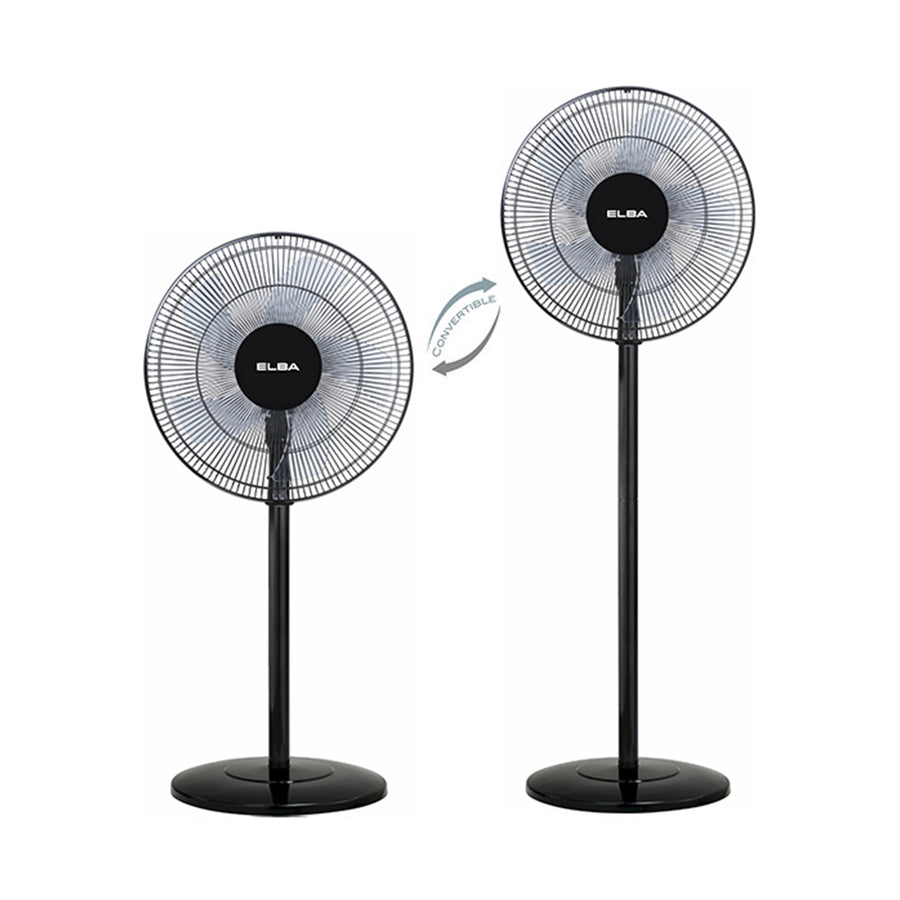 2-in-1 Convertible Stand Fan ESF-H1648(BK)