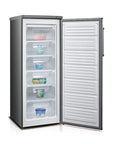 220L Upright Freezer EUF-J2217(SV) 6 Transparent Drawers